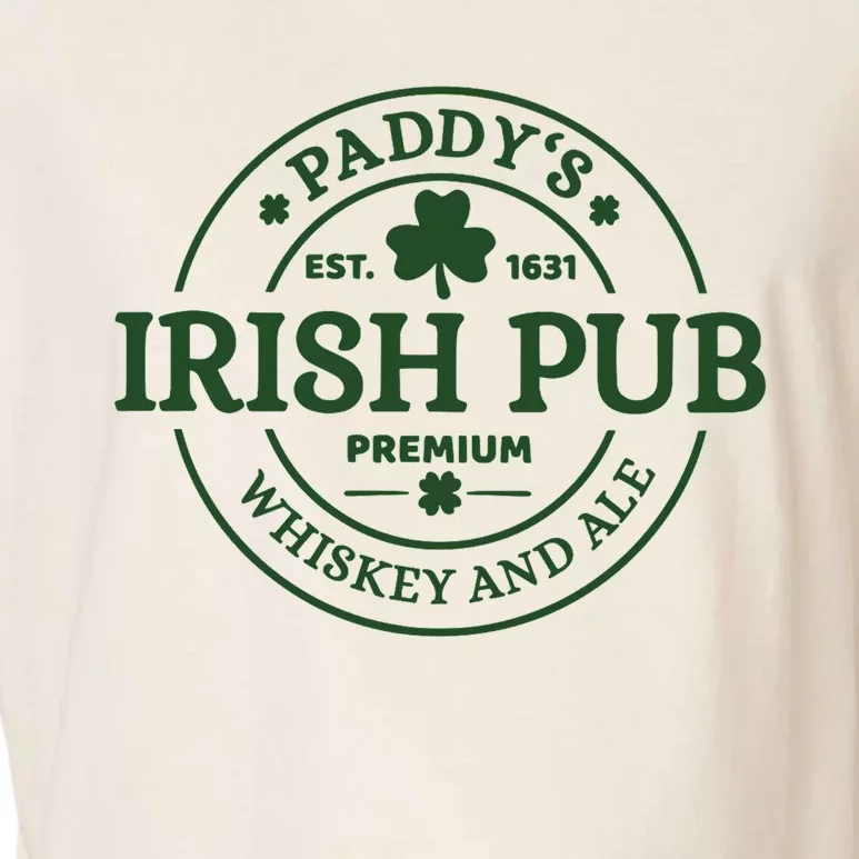 Paddy's Irish Pub Whiskey And Ale Garment-Dyed Women's Muscle Tee