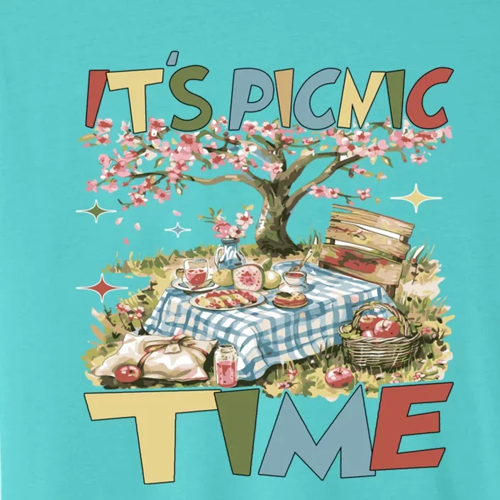 Picnics ItS Picnic Time Picnic Basket For Family Picnic Fun Gift ChromaSoft Performance T-Shirt