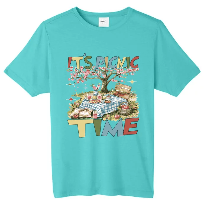 Picnics ItS Picnic Time Picnic Basket For Family Picnic Fun Gift ChromaSoft Performance T-Shirt