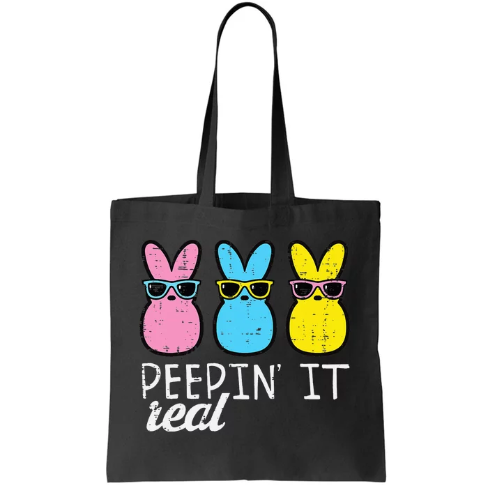 Peepin It Real Easter Bunnies Cool Tote Bag