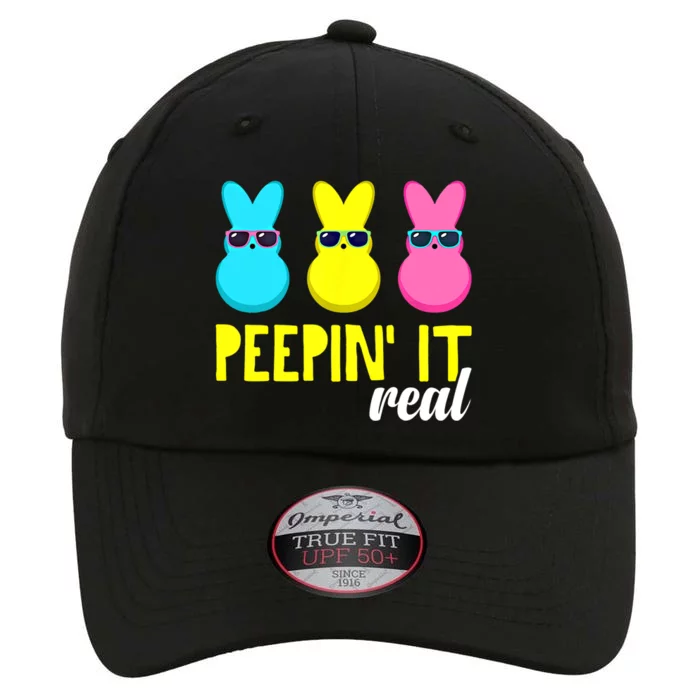 Peepin It Real Happy Easter Bunny Egg Gift The Original Performance Cap