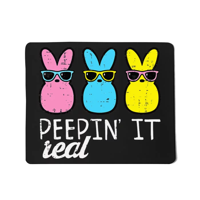 Peepin It Real Easter Bunnies Cool Mousepad