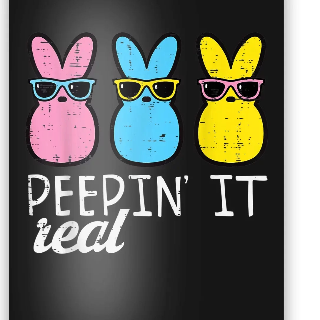 Peepin It Real Easter Bunnies Cool B.o.y.s Girls k.i.d.s Toddler Poster