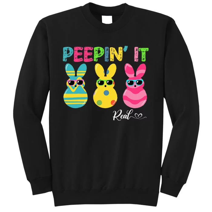 Peepin It Real Men Peeping It Real Tall Sweatshirt