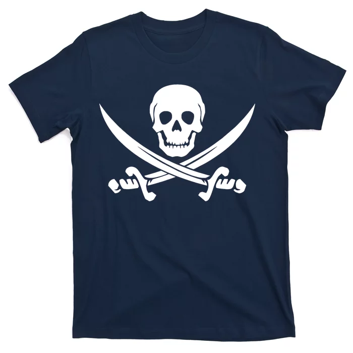 Skeleton Beer Baseball T-Shirt - Pirate T-Shirt - Skeleton Tee Shirt 