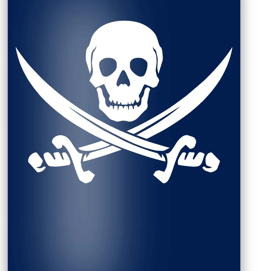 Pirate Skull & Cross Swords Poster