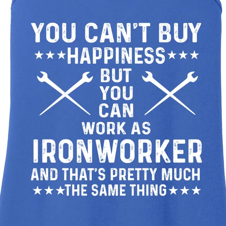 Proud Ironworker Saying Gift Ladies Essential Tank