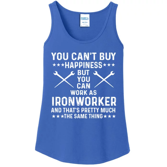 Proud Ironworker Saying Gift Ladies Essential Tank