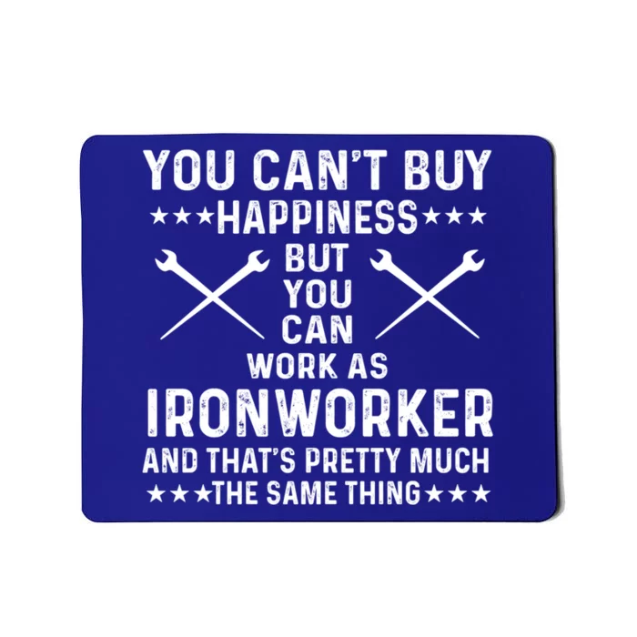 Proud Ironworker Saying Gift Mousepad