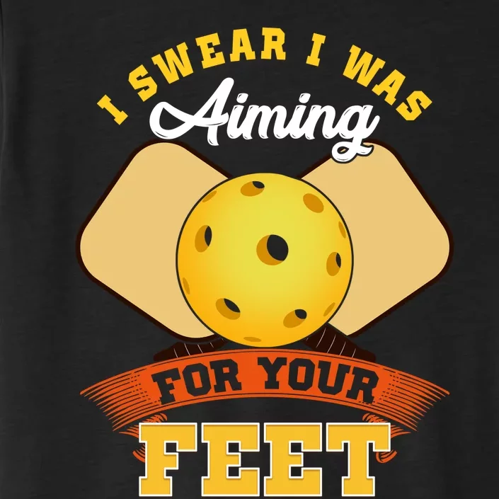 Pickleball I Swear I Was Aiming ChromaSoft Performance T-Shirt