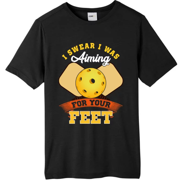 Pickleball I Swear I Was Aiming ChromaSoft Performance T-Shirt