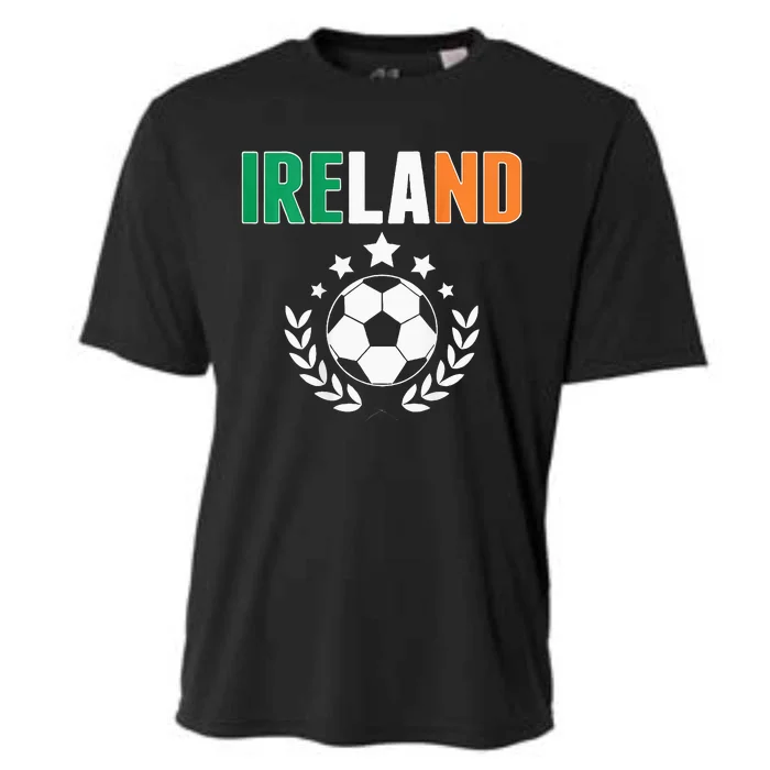 Proud Ireland Soccer Fans Jersey Support Irish Football Cooling Performance Crew T-Shirt