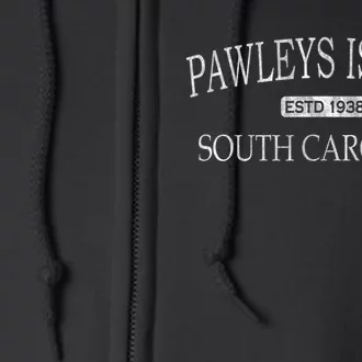 Pawleys Island South Carolina SC Full Zip Hoodie