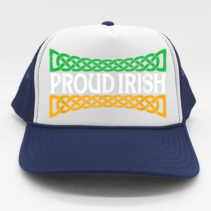 Proud Irish St. Patrick's Day Colorful Celtic Pride Trucker Hat