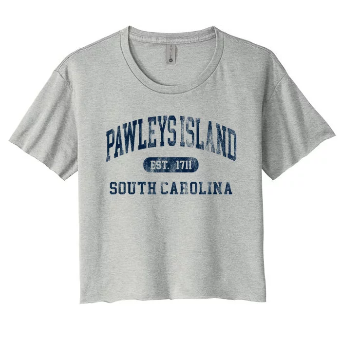 Pawleys Island South Carolina Women's Crop Top Tee