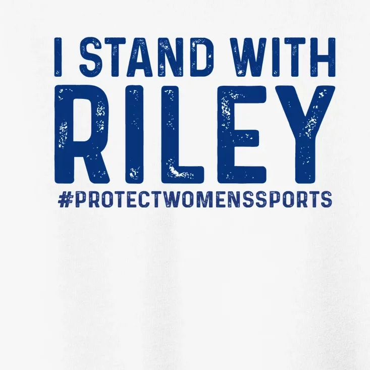 #ProtectWomensSports I Stand With Riley Gaines Toddler T-Shirt