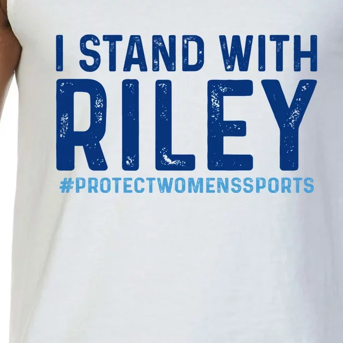 #ProtectWomensSports I Stand With Riley Gaines Comfort Colors® Tank Top