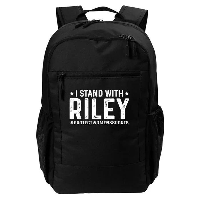 #ProtectWomensSports I Stand With Riley Gaines Daily Commute Backpack