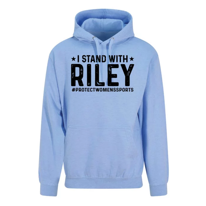 #ProtectWomensSports I Stand With Riley Gaines Unisex Surf Hoodie