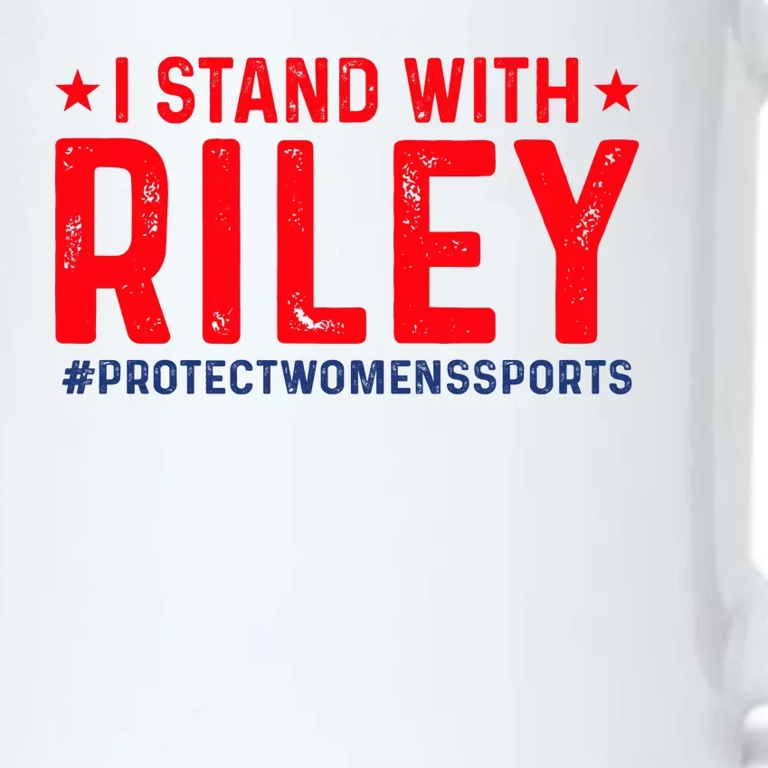 #ProtectWomensSports I Stand With Riley Gaines Black Color Changing Mug