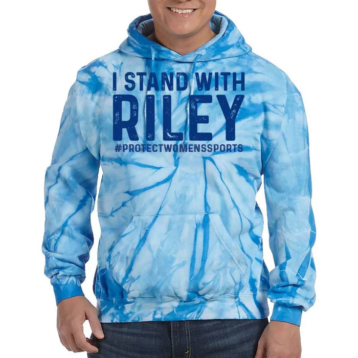 #ProtectWomensSports I Stand With Riley Gaines Tie Dye Hoodie