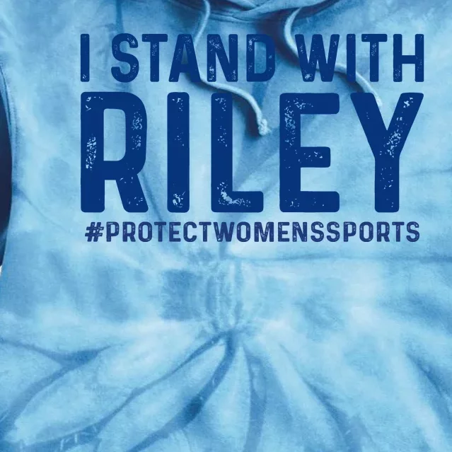 #ProtectWomensSports I Stand With Riley Gaines Tie Dye Hoodie