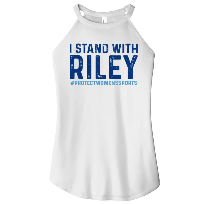 #ProtectWomensSports I Stand With Riley Gaines Women’s Perfect Tri Rocker Tank