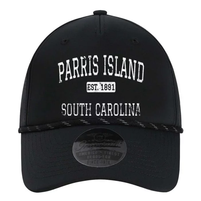 Parris Island South Carolina SC Vintage Performance The Dyno Cap