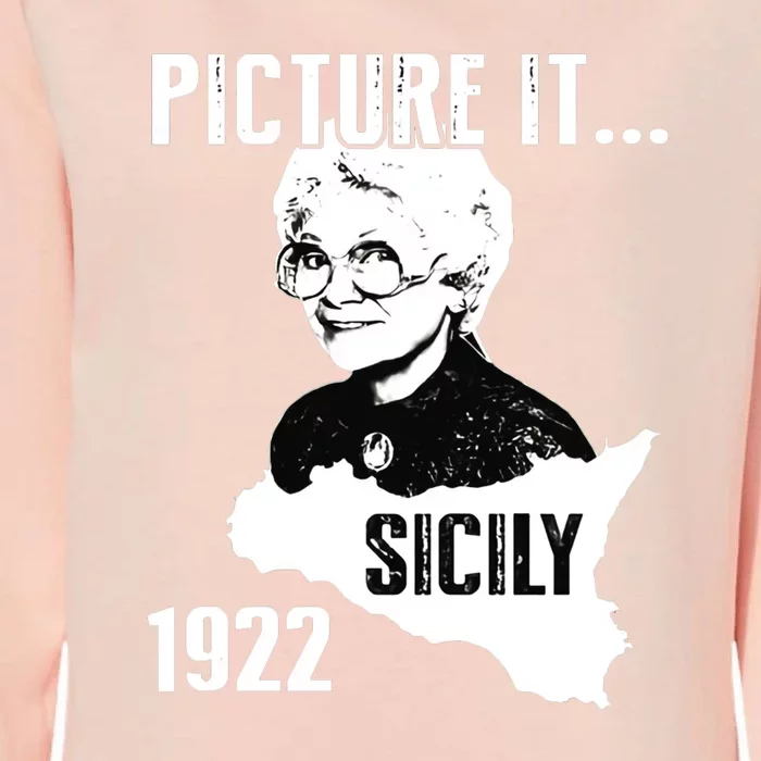 Picture It Sicily 1922 Golden Girl Womens California Wash Sweatshirt