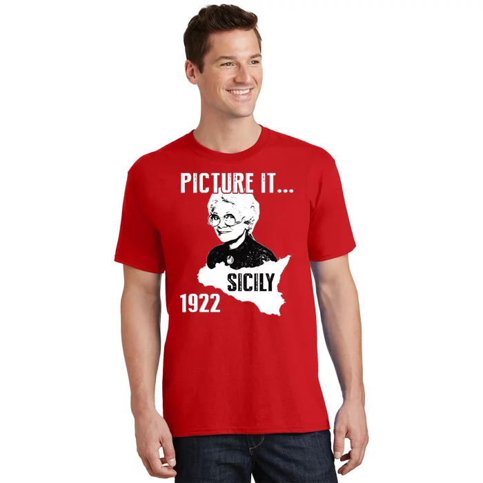 Picture It Sicily 1922 Golden Girl T-Shirt