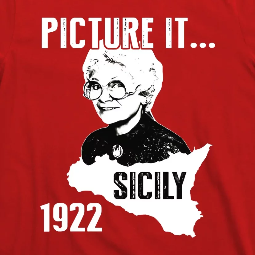 Picture It Sicily 1922 Golden Girl T-Shirt