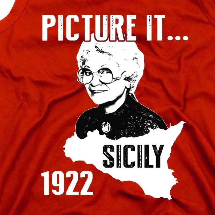 Picture It Sicily 1922 Golden Girl Tank Top