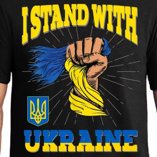 Powerful I Stand With Ukraine Pajama Set