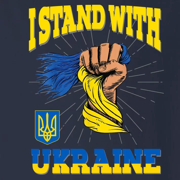 Powerful I Stand With Ukraine Toddler Long Sleeve Shirt