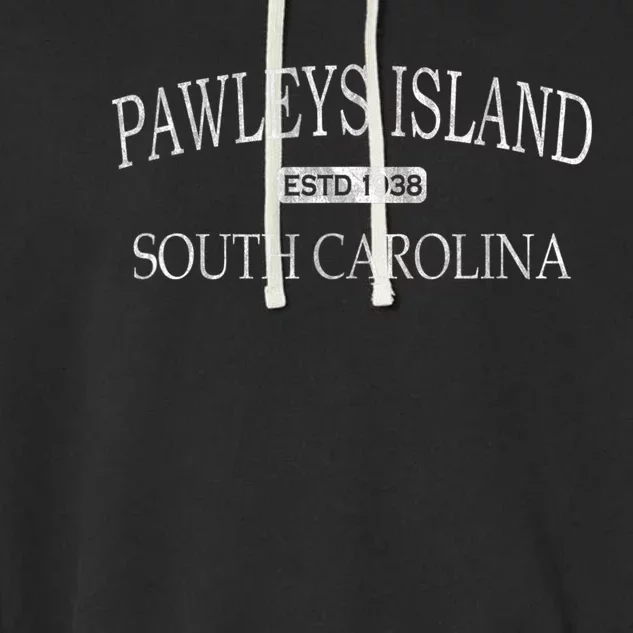 Pawleys Island South Carolina SC Garment-Dyed Fleece Hoodie