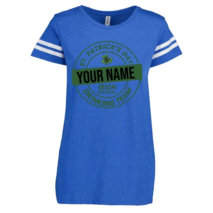 Personalized Irish Shirt Drinking Team Enza Ladies Jersey Football T-Shirt