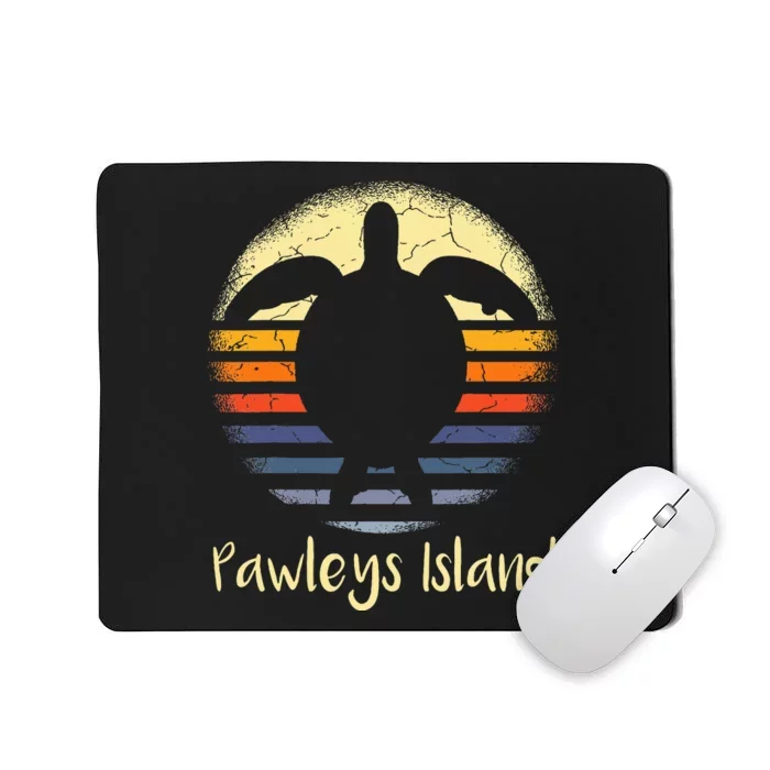 Pawleys Island South Carolina Sc Loggerhead Sea Turtle Lover Mousepad