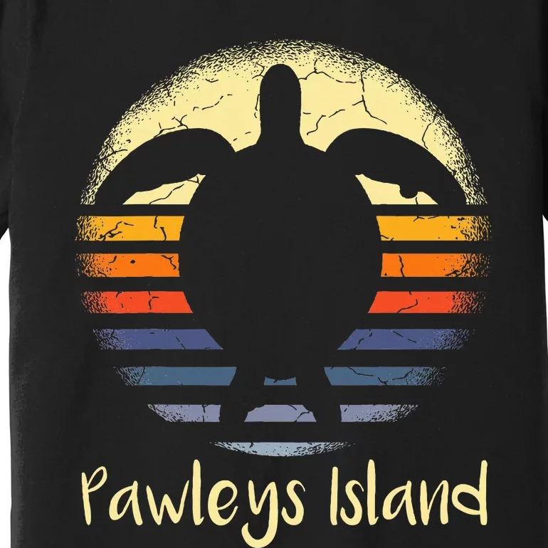 Pawleys Island South Carolina Sc Loggerhead Sea Turtle Lover Premium T-Shirt