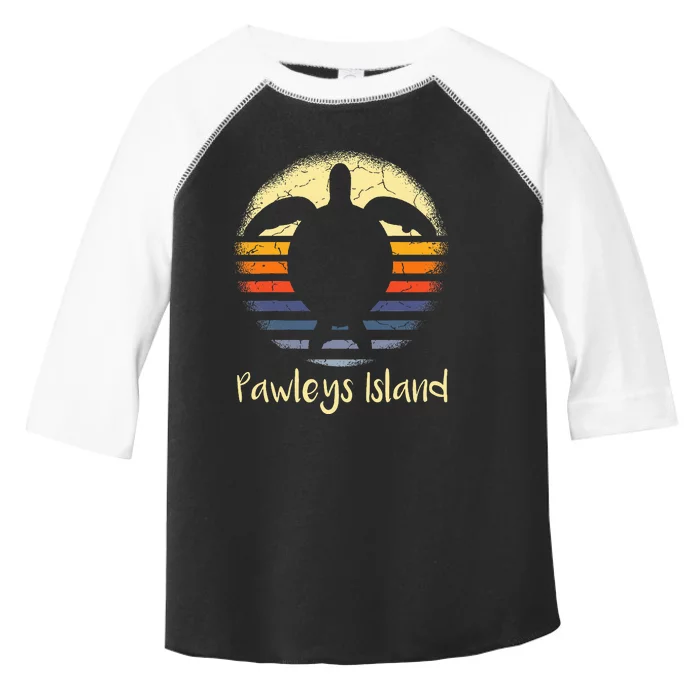 Pawleys Island South Carolina Sc Loggerhead Sea Turtle Lover Toddler Fine Jersey T-Shirt