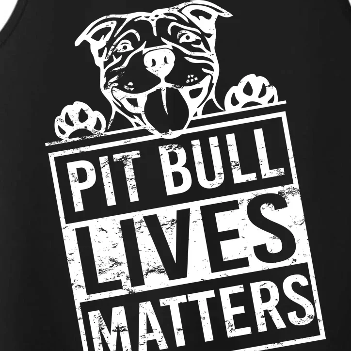 Pit Bull Lives Matters Performance Tank