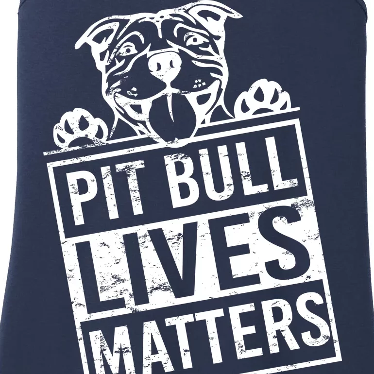 Pit Bull Lives Matters Ladies Essential Tank