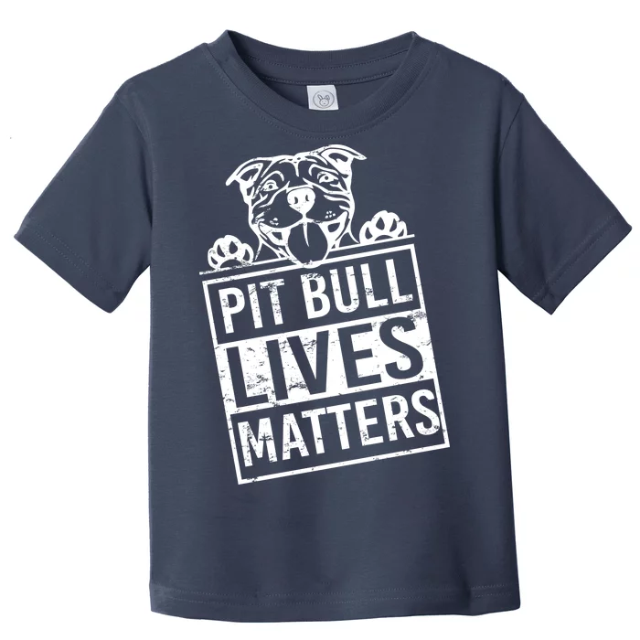 Pit Bull Lives Matters Toddler T-Shirt