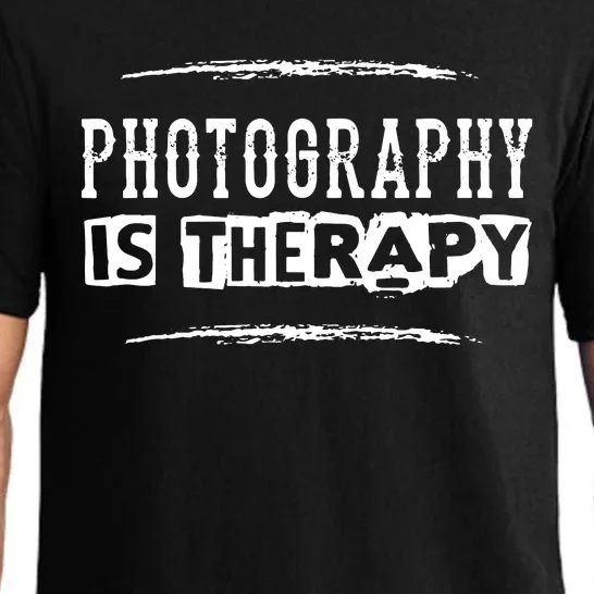 Photography Is Therapy Funny Photographer Saying Pajama Set