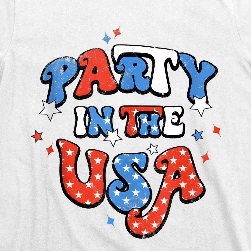 Party In The USA 4th Of July USA Patriotic America T-Shirt