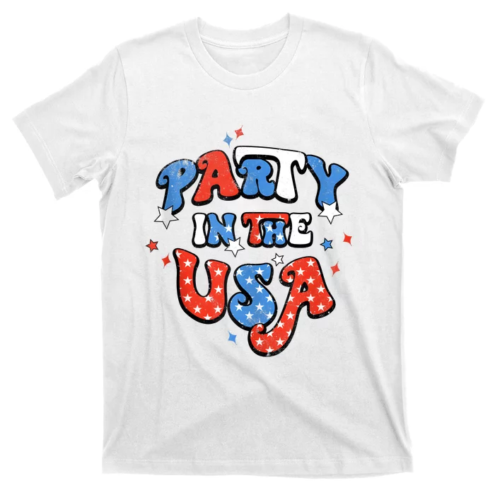 Party In The USA 4th Of July USA Patriotic America T-Shirt