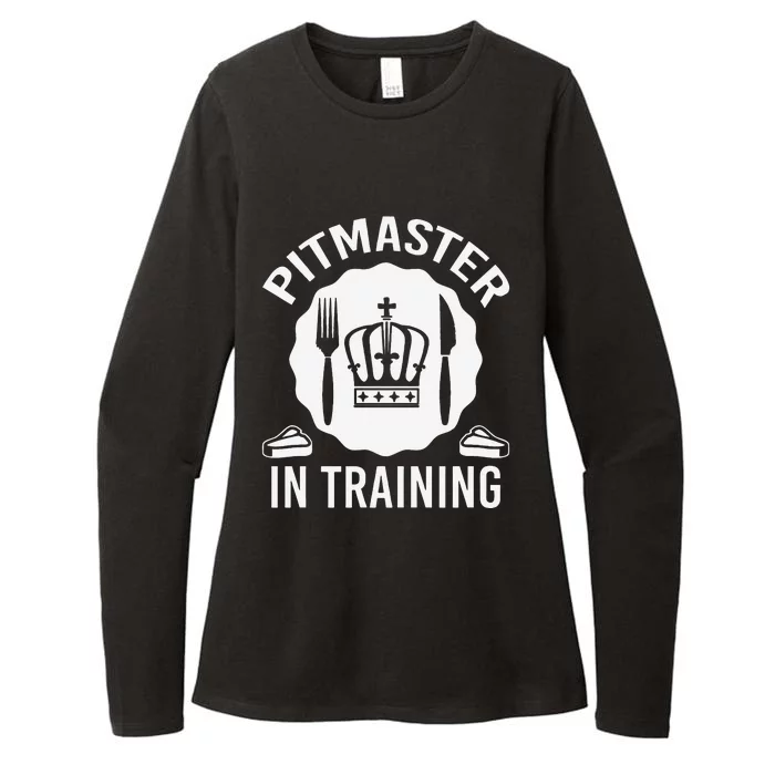 Pitmaster In Training Bbq Enthusiast Design Womens CVC Long Sleeve Shirt