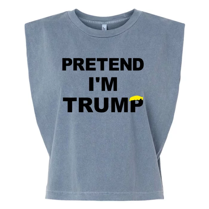 Pretend IM Trump Garment-Dyed Women's Muscle Tee