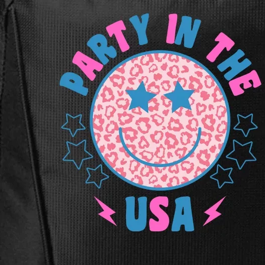 Party In The Usa Retro Star Smile City Backpack