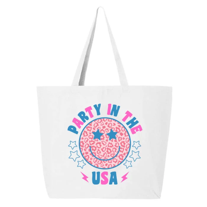 Party In The Usa Retro Star Smile 25L Jumbo Tote