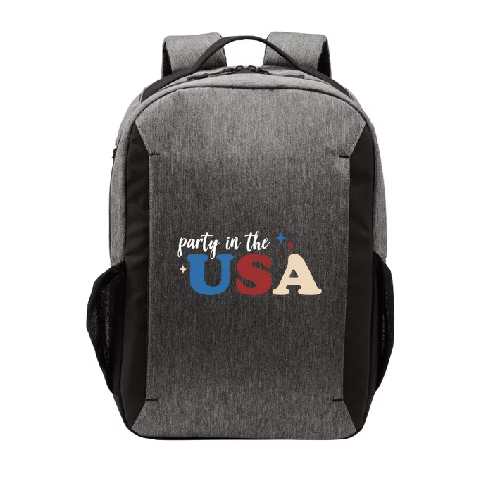 Party In The USA Holiday Festive Vector Backpack